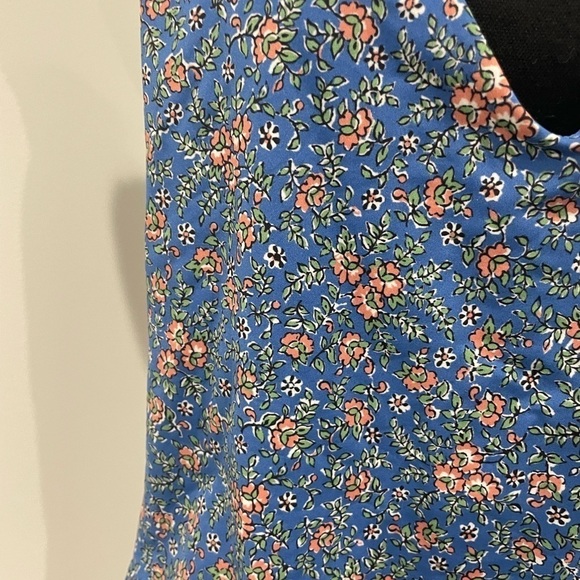 Veronica Beard Floral Salis Halter One Piece Bathing Suit - Picture 7 of 7